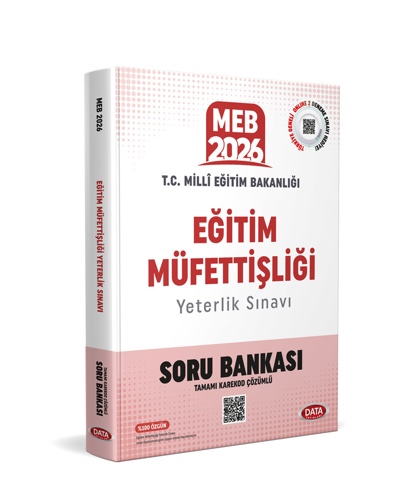 2026 MEB Eğitim Müfettişliği Yeterlilik Sınavı Tamamı Karekod Çözümlü Soru Bankası 2026 MEB Eğitim Müfettişliği Yeterlilik Sınavı Tamamı Karekod Çözümlü Soru Bankası