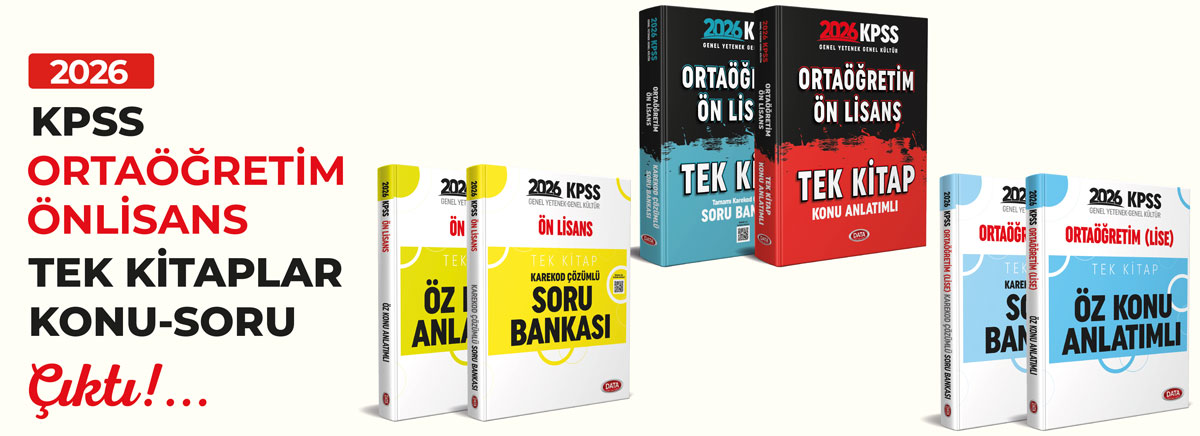 DATA KİTABEVİ KIRTASİYE YAYIN DAĞ. ÖZ. EĞT. BİL. İNŞ. PAZ. İTH. İHR. SAN. VE TİC. LTD. ŞTİ. - 8