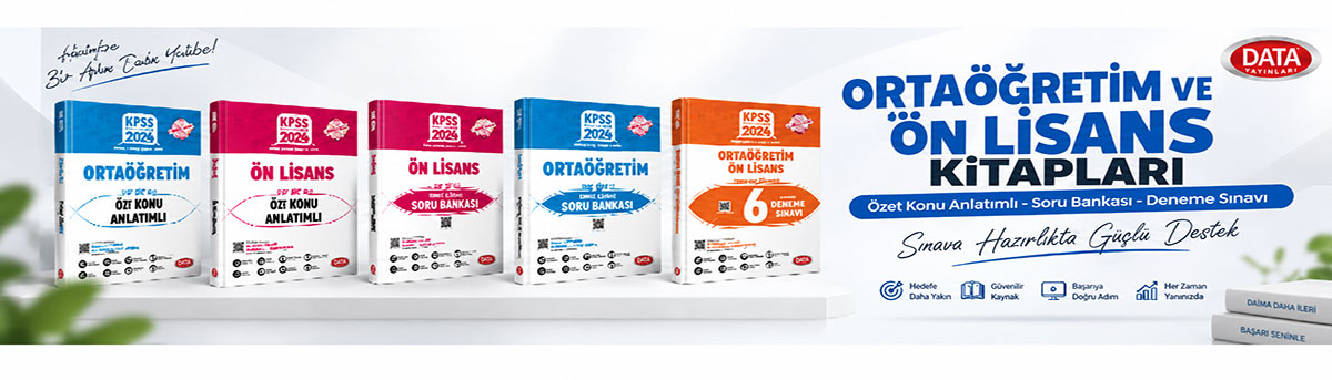 DATA KİTABEVİ KIRTASİYE YAYIN DAĞ. ÖZ. EĞT. BİL. İNŞ. PAZ. İTH. İHR. SAN. VE TİC. LTD. ŞTİ. Resim - 2