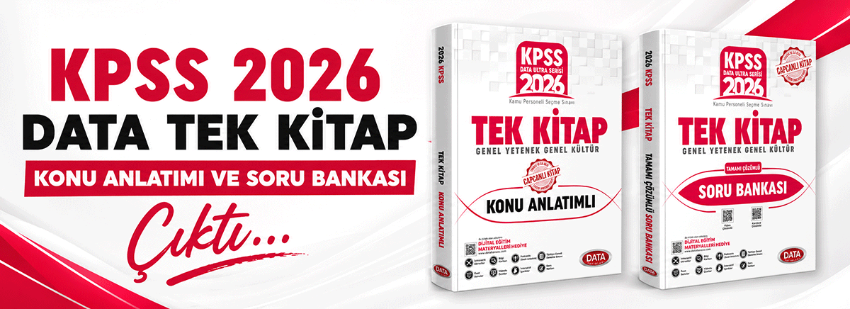 DATA KİTABEVİ KIRTASİYE YAYIN DAĞ. ÖZ. EĞT. BİL. İNŞ. PAZ. İTH. İHR. SAN. VE TİC. LTD. ŞTİ. - 8