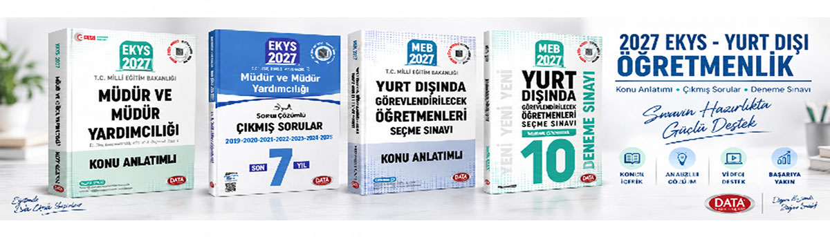 DATA KİTABEVİ KIRTASİYE YAYIN DAĞ. ÖZ. EĞT. BİL. İNŞ. PAZ. İTH. İHR. SAN. VE TİC. LTD. ŞTİ. Resim - 1