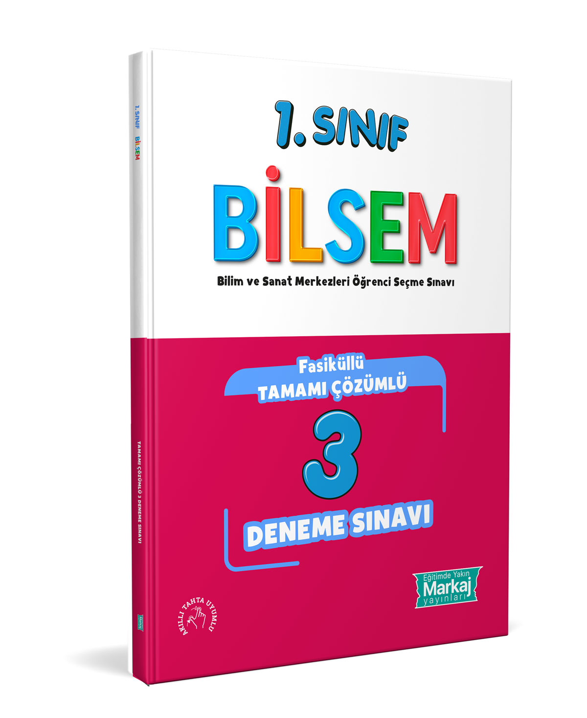 1. Sınıf Bilsem Çözümlü 3 Fasikül Deneme Sınavı - Markaj Yayınları
