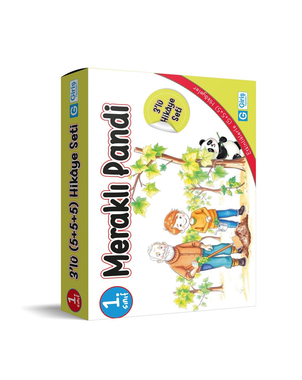1. Sınıf Meraklı Pandi 3'lü Hikâye Seti 1. Sınıf Meraklı Pandi 3'lü Hikâye Seti