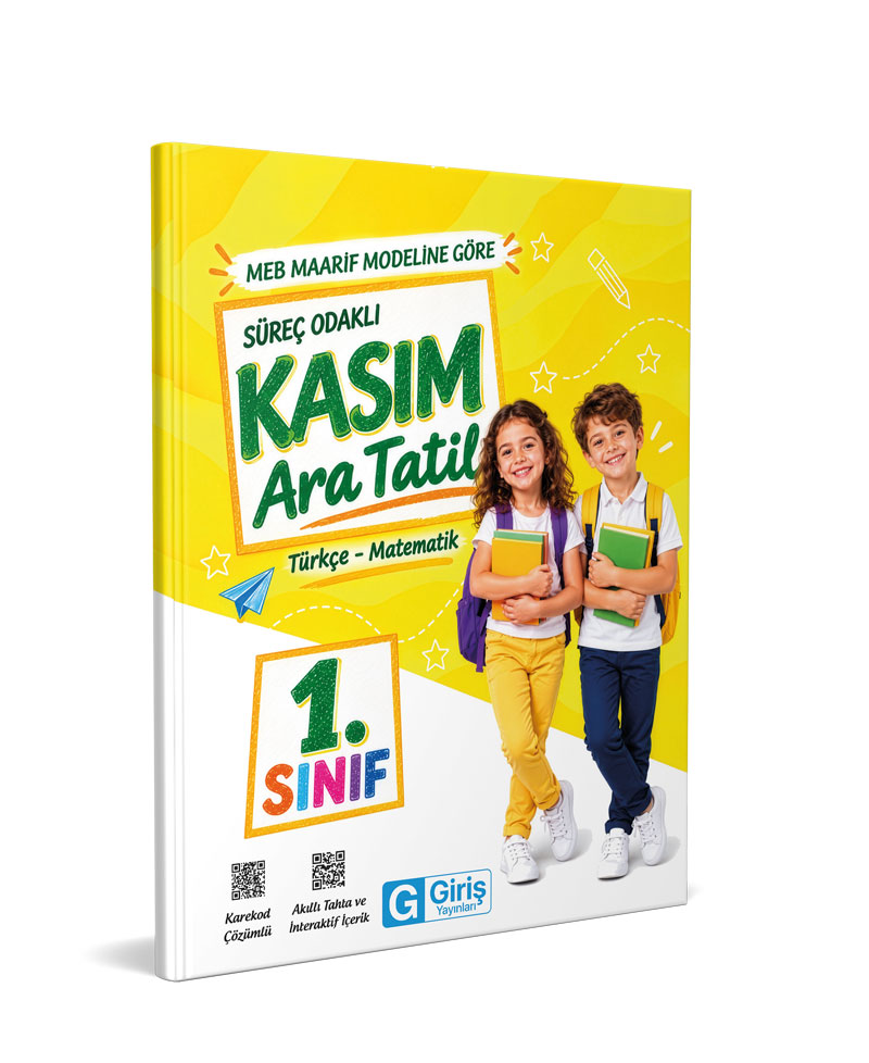 1. Sınıf Süreç Odaklı Kasım Ara Tatil Kitabı 1. Sınıf Süreç Odaklı Kasım Ara Tatil Kitabı