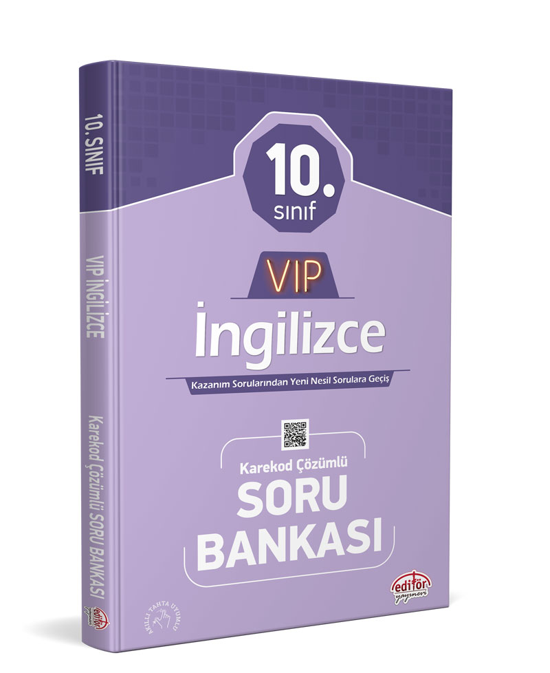 10. Sınıf VIP İngilizce Soru Bankası 10. Sınıf VIP İngilizce Soru Bankası