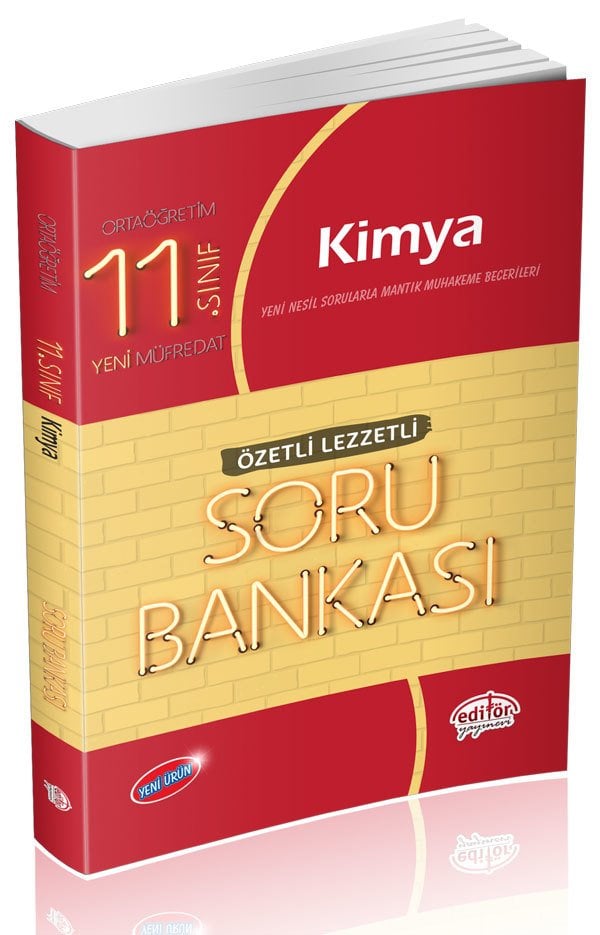 11. Sınıf Kimya Özetli Lezzetli Soru Bankası