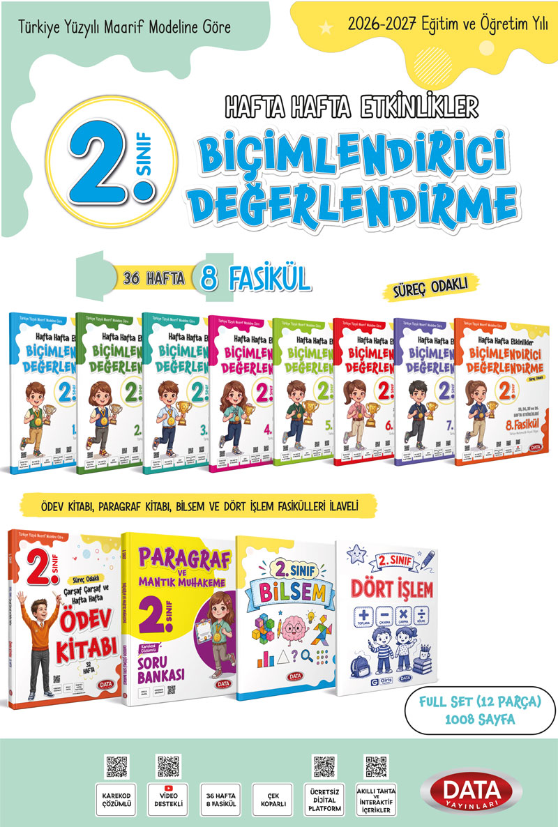 2. Sınıf Hafta Hafta Etkinlikler Set (FULL) 2. Sınıf Hafta Hafta Etkinlikler Set (FULL)
