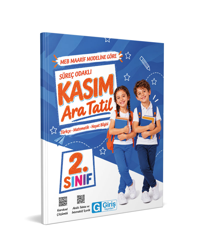 2. Sınıf Süreç Odaklı Kasım Ara Tatil Kitabı 2. Sınıf Süreç Odaklı Kasım Ara Tatil Kitabı