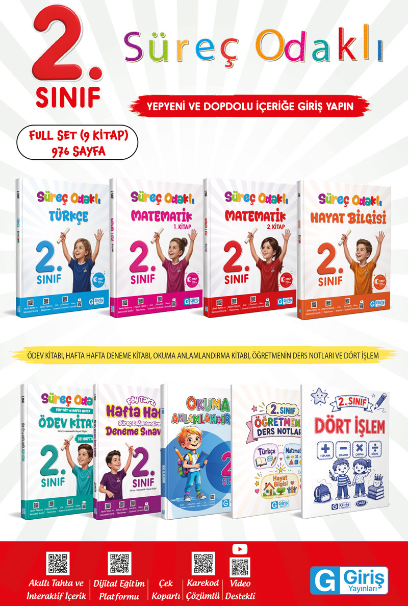2. Sınıf Süreç Odaklı Set (FULL) 2. Sınıf Süreç Odaklı Set (FULL)
