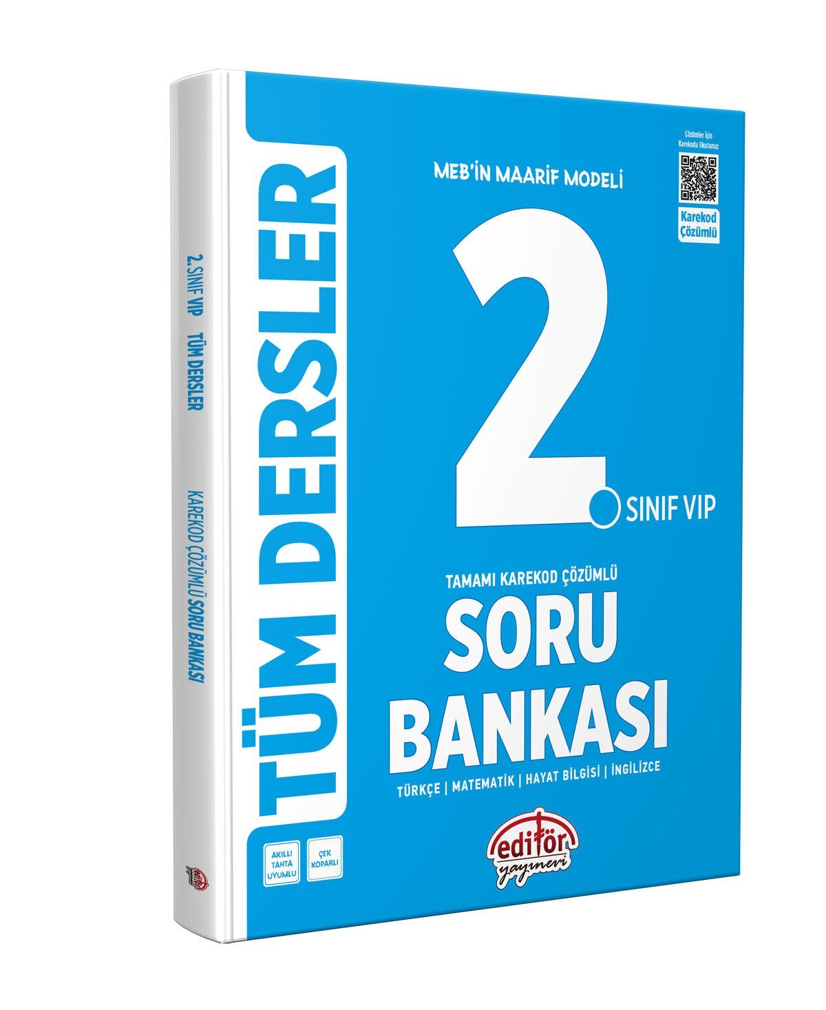 2. Sınıf Tüm Dersler Soru Bankası Karekod Çözümlü