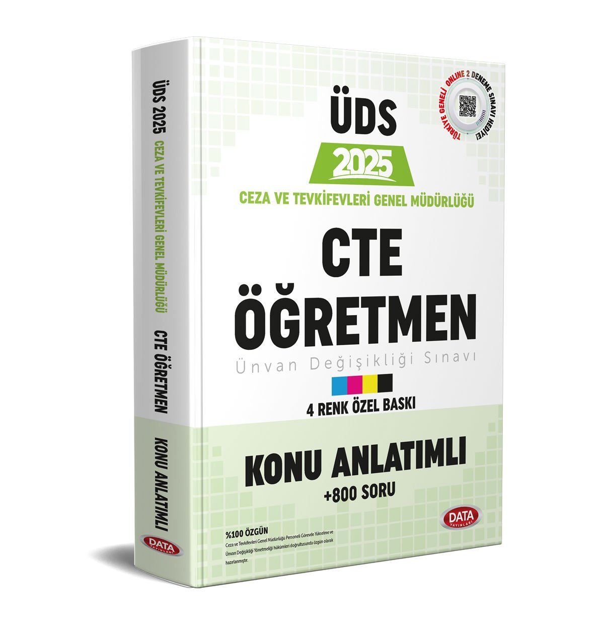 2025 Ceza ve Tevkifevleri CTE Öğretmen ÜDS Hazırlık Kitabı