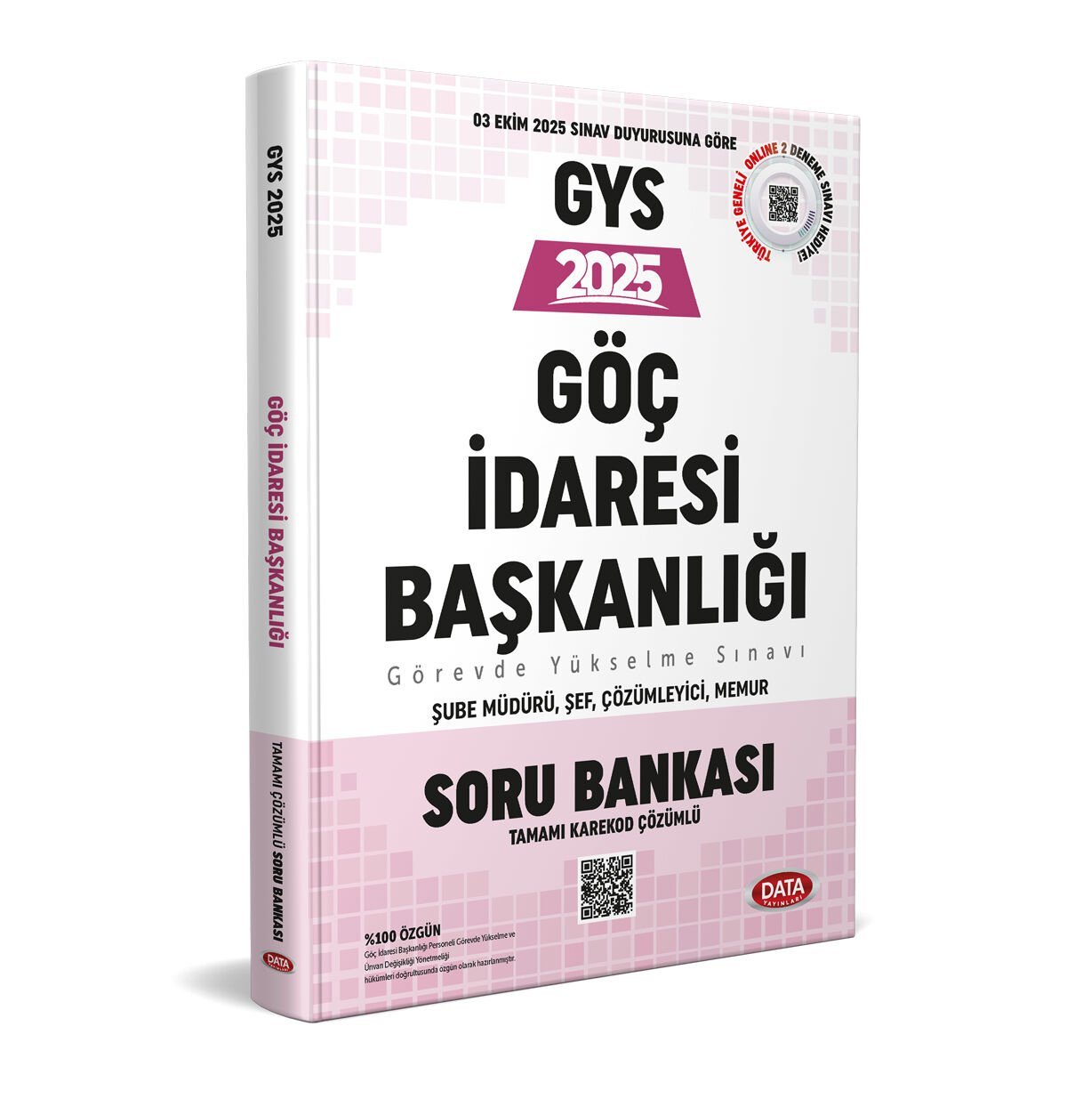2025 Göç İdaresi Başkanlığı GYS Soru Bankası (Tamamı Karekod Çözümlü)