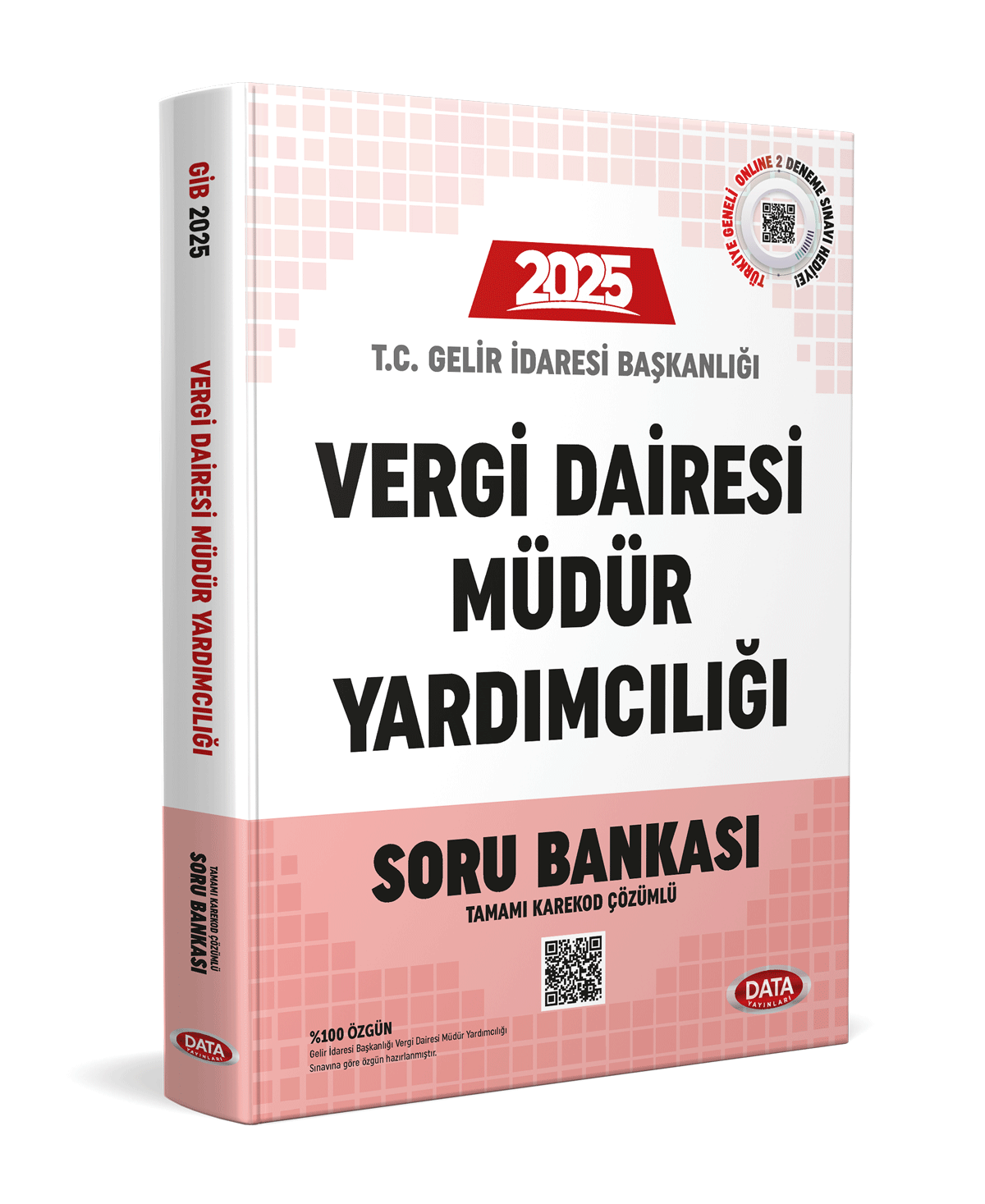 2025 Vergi Dairesi Müdür Yardımcılığı Sınavı Soru Bankası (Karekod Çözümlü)