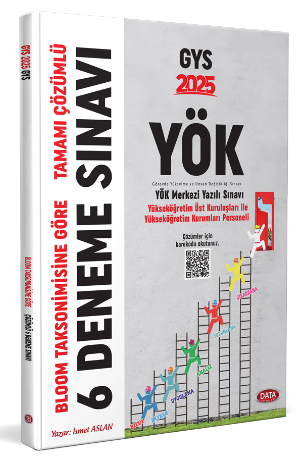 2025 YÖK GYS  6 Deneme Sınavı Karekod Çözümlü (Bloom Taksonimisine göre)