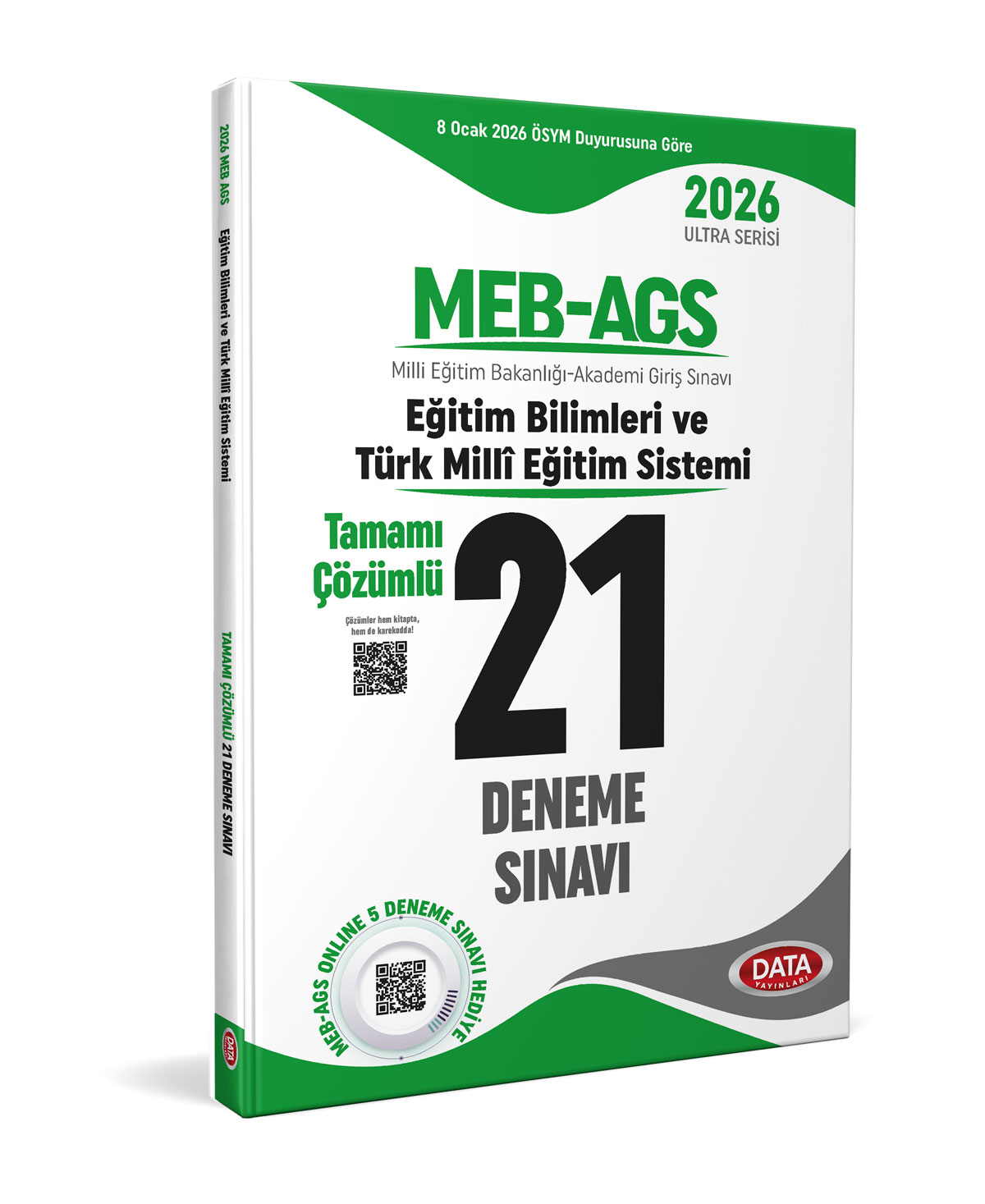 2026 AGS Eğitimin Temelleri ve Türk Milli Eğitim Sistemi Tamamı Çözümlü 21 Deneme Sınavı 2026 AGS Eğitimin Temelleri ve Türk Milli Eğitim Sistemi Tamamı Çözümlü 21 Deneme Sınavı