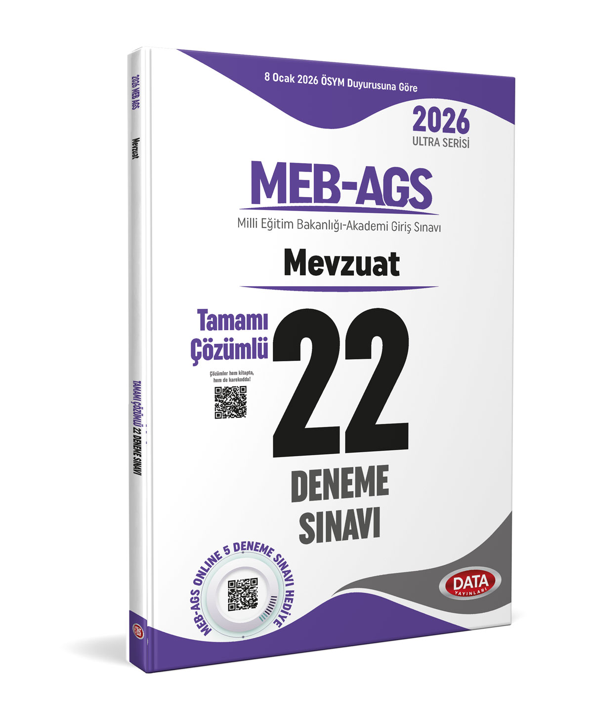 2026 AGS Mevzuat Tamamı Çözümlü 22 Deneme Sınavı
