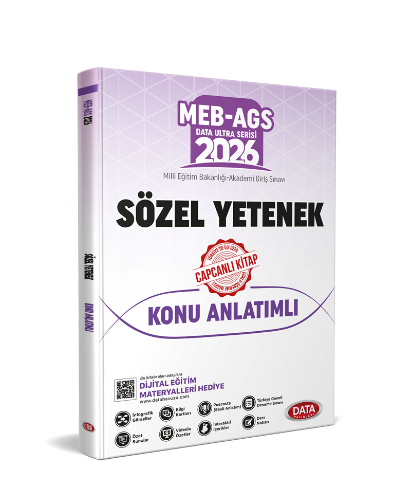2026 AGS Ultra Serisi Sözel Yetenek (Türkçe) Konu Anlatımlı 2026 AGS Ultra Serisi Sözel Yetenek (Türkçe) Konu Anlatımlı