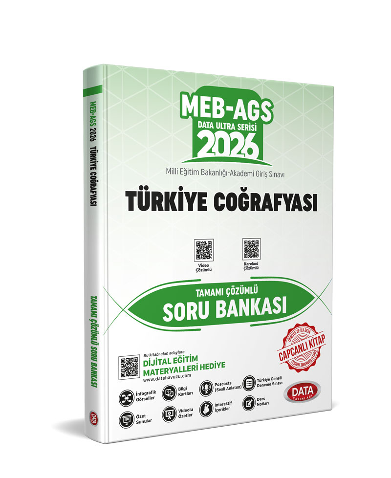 2026 AGS Ultra Serisi Türkiye Coğrafyası Soru Bankası - Karekod Çözümlü 2026 AGS Ultra Serisi Türkiye Coğrafyası Soru Bankası - Karekod Çözümlü