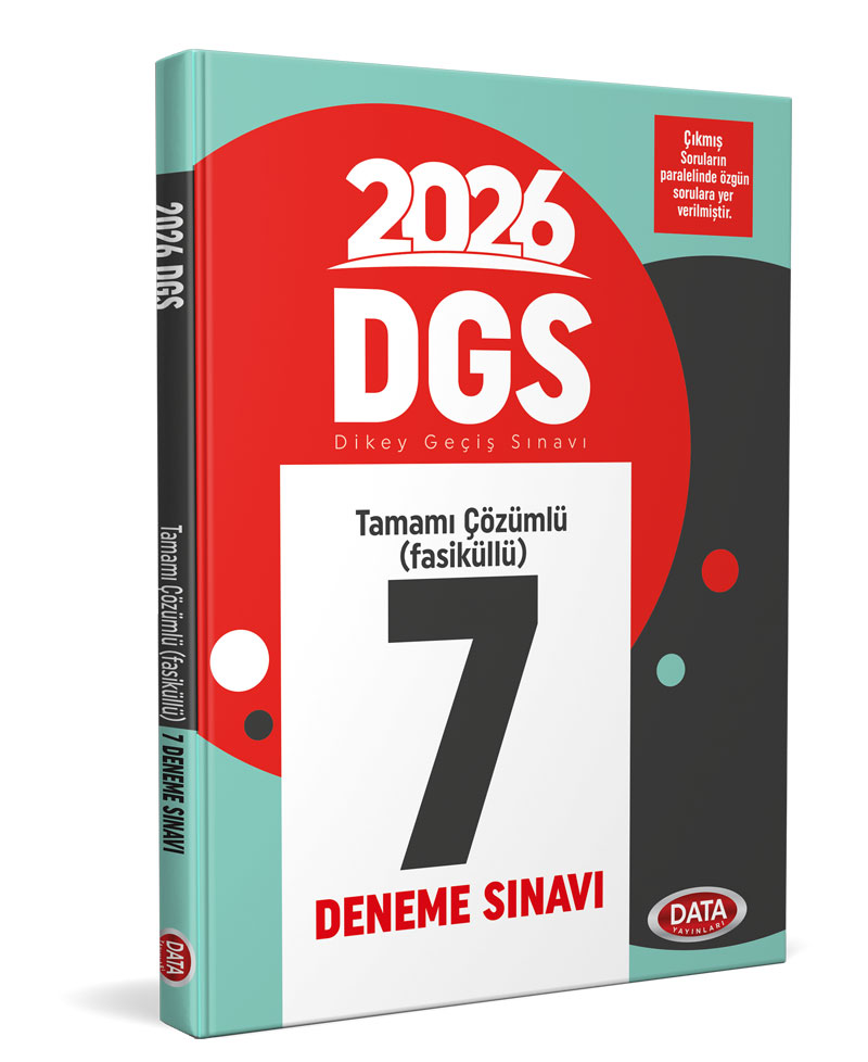 2026 DGS Tamamı Çözümlü (Fasiküllü) 7 Deneme Sınavı 2026 DGS Tamamı Çözümlü (Fasiküllü) 7 Deneme Sınavı