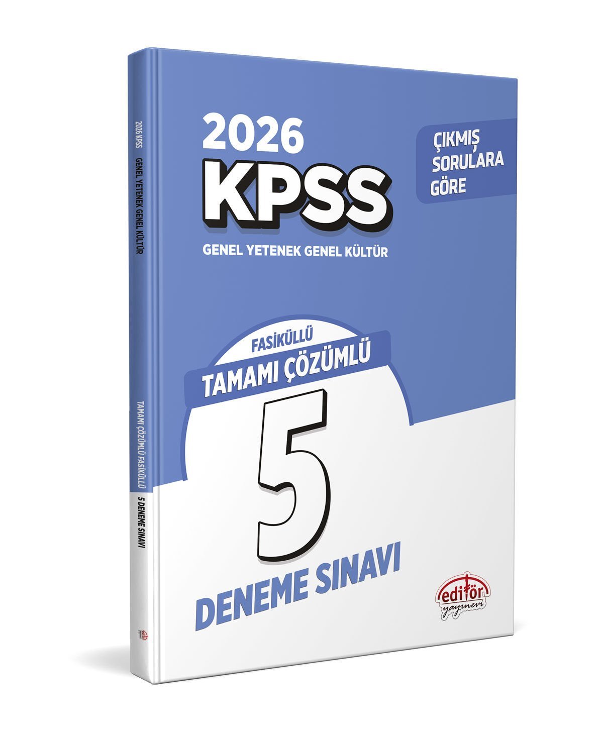 2026 KPSS GY-GK Tamamı Çözümlü Fasiküllü 5 Deneme Sınavı