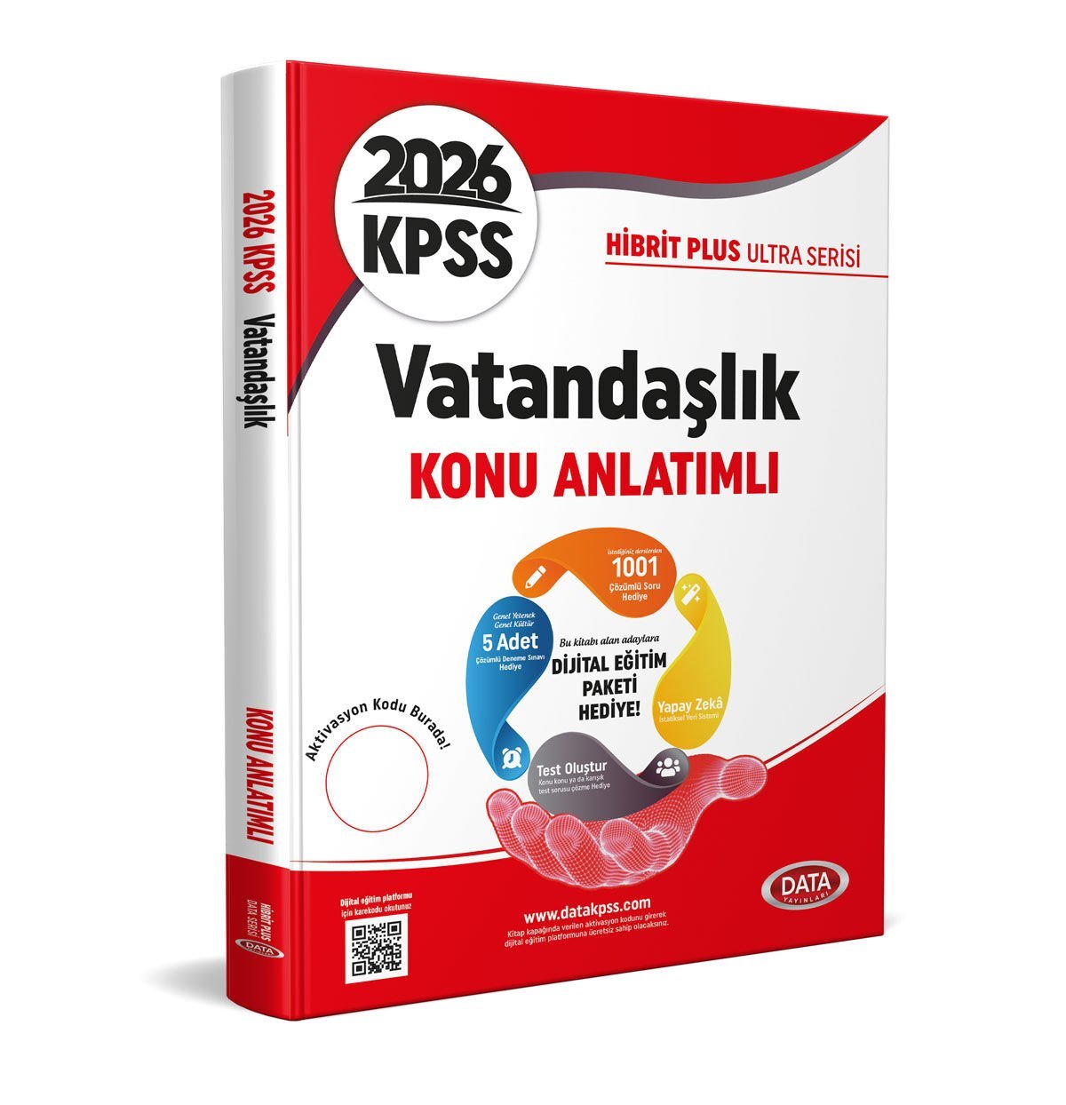 2026 KPSS Hibrit Plus Ultra Serisi Vatandaşlık Konu Anlatımlı + Dijital Eğitim Platformu Hediye