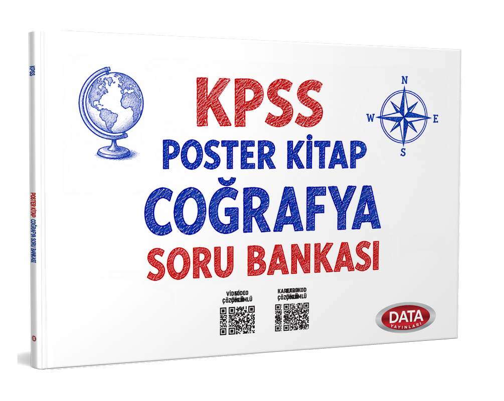 2026 KPSS Poster Kitap Coğrafya Soru Bankası