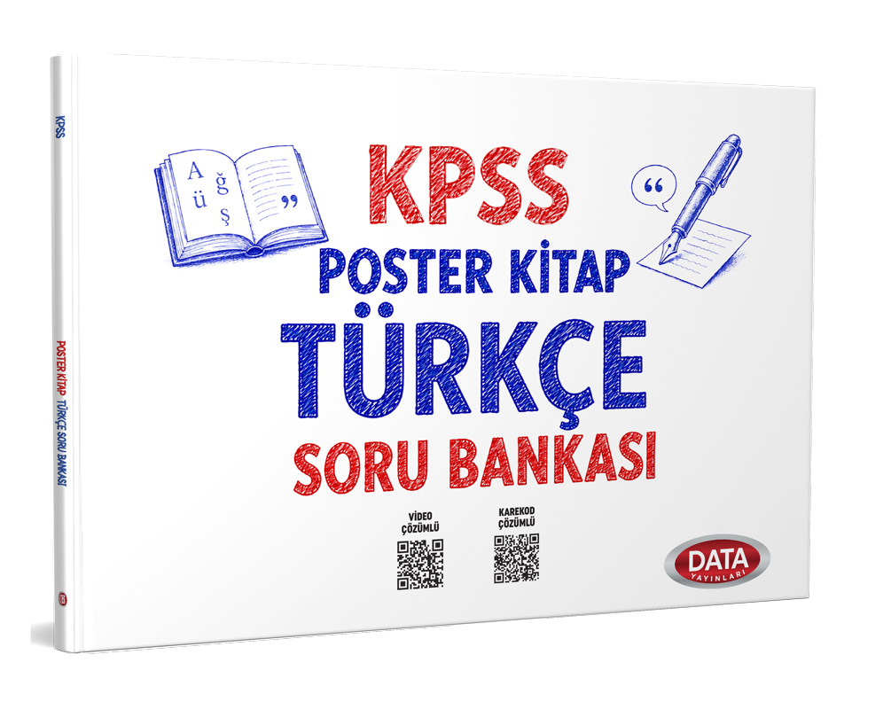 2026 KPSS Poster Kitap Türkçe Soru Bankası