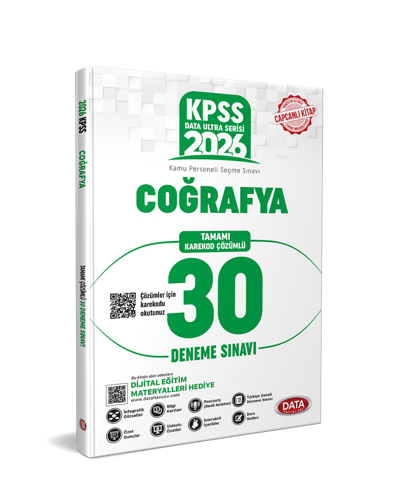2026 KPSS Ultra Serisi Coğrafya 30 Deneme Sınavı 2026 KPSS Ultra Serisi Coğrafya 30 Deneme Sınavı