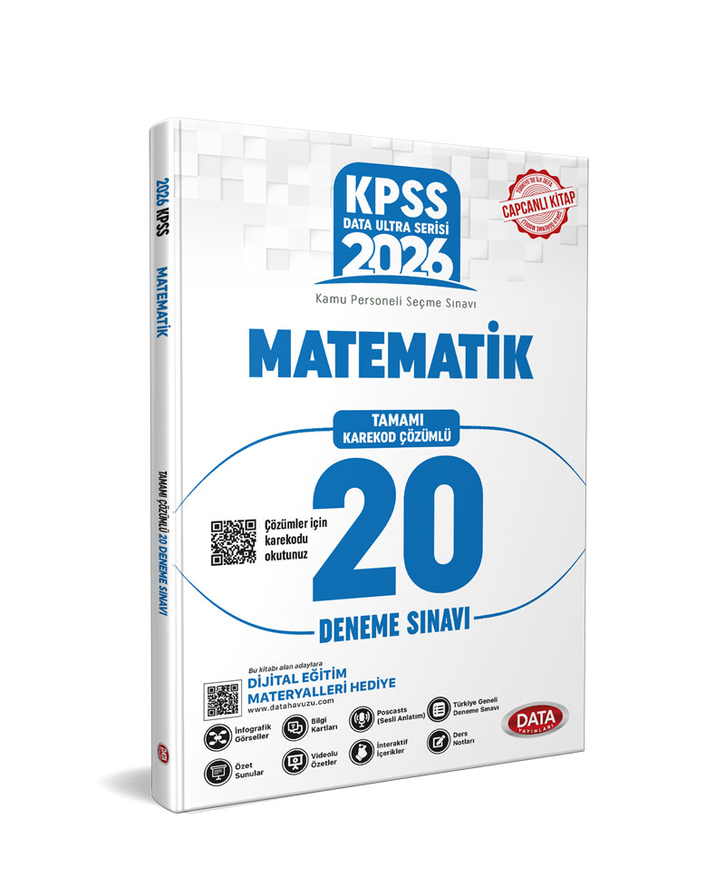 2026 KPSS Ultra Serisi Matematik 20 Deneme Sınavı
