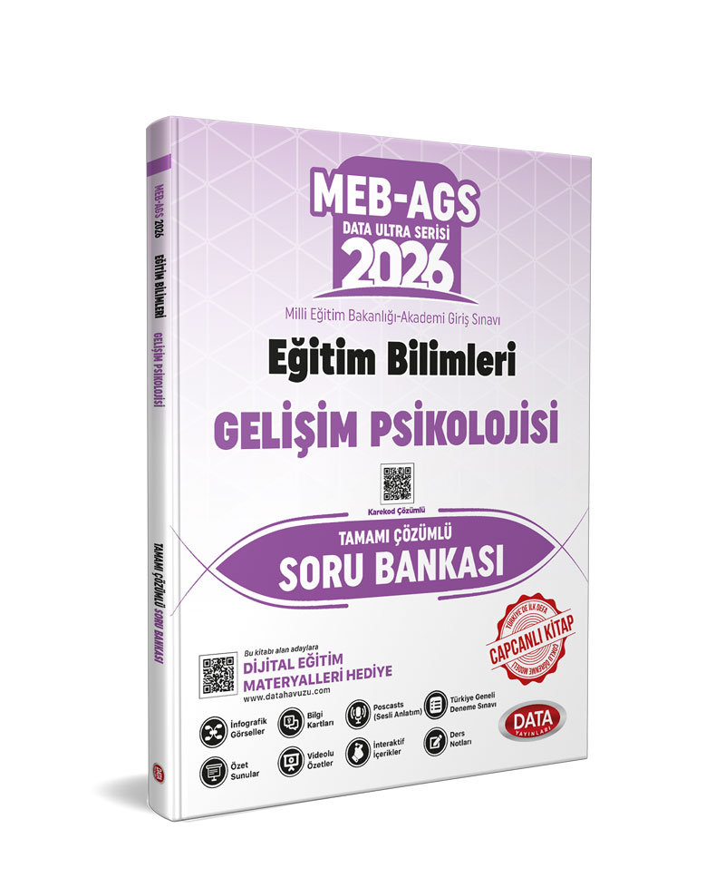 2026 MEB-AGS Eğitim Bilimleri Gelişim Psikolojisi Tamamı Çözümlü Soru Bankası 2026 MEB-AGS Eğitim Bilimleri Gelişim Psikolojisi Tamamı Çözümlü Soru Bankası
