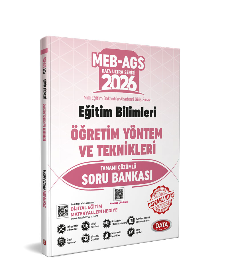 2026 MEB-AGS Eğitim Bilimleri Öğretim Yöntem ve Teknikleri Tamamı Çözümlü Soru Bankası 2026 MEB-AGS Eğitim Bilimleri Öğretim Yöntem ve Teknikleri Tamamı Çözümlü Soru Bankası
