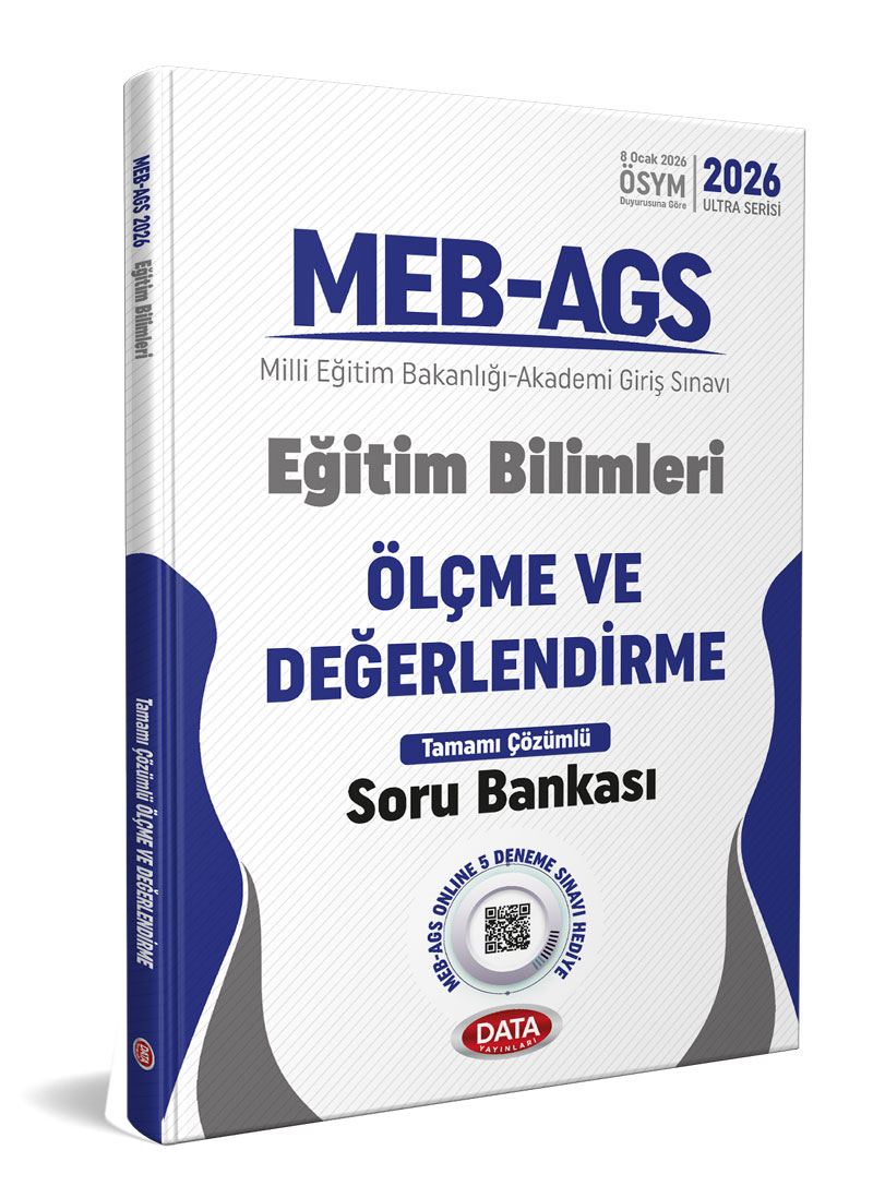 2026 MEB-AGS Eğitim Bilimleri Ölçme ve Değerlendirme Tamamı Çözümlü Soru Bankası 2026 MEB-AGS Eğitim Bilimleri Ölçme ve Değerlendirme Tamamı Çözümlü Soru Bankası