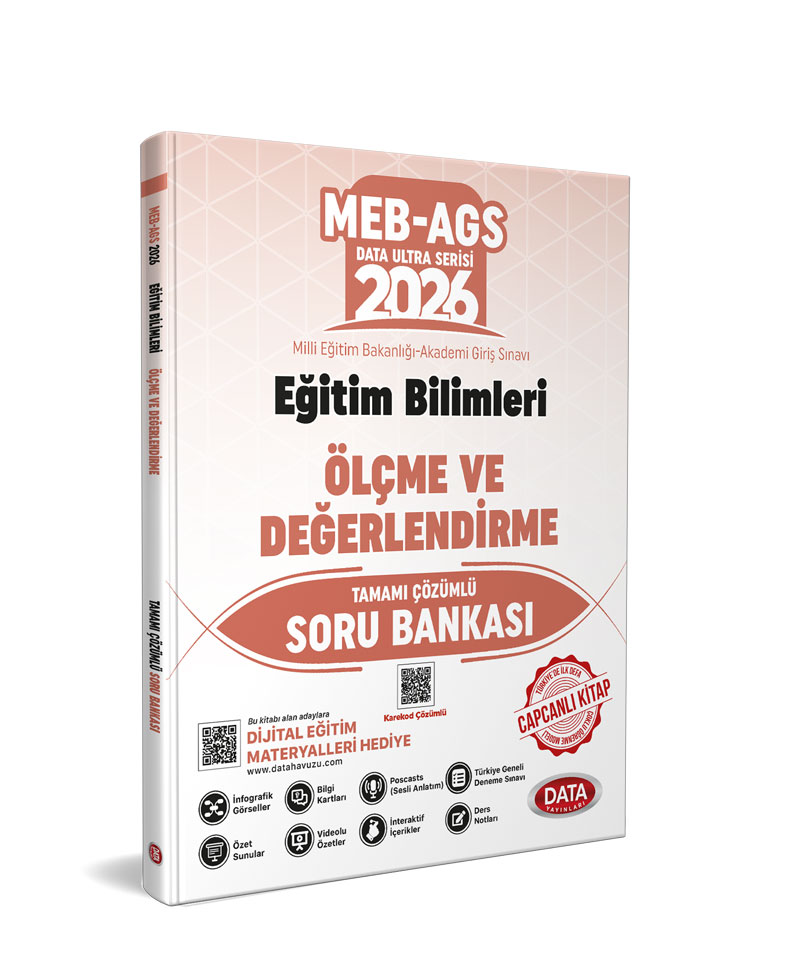 2026 MEB-AGS Eğitim Bilimleri Ölçme ve Değerlendirme Tamamı Çözümlü Soru Bankası 2026 MEB-AGS Eğitim Bilimleri Ölçme ve Değerlendirme Tamamı Çözümlü Soru Bankası