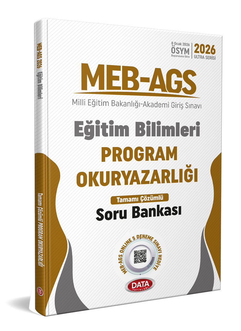 2026 MEB-AGS Eğitim Bilimleri Program Okuryazarlığı Tamamı Çözümlü Soru Bankası 2026 MEB-AGS Eğitim Bilimleri Program Okuryazarlığı Tamamı Çözümlü Soru Bankası