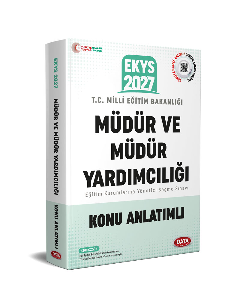 2027 MEB EKYS Müdür ve Müdür Yardımcılığı Konu Anlatımlı (Maarif Modeline Göre)