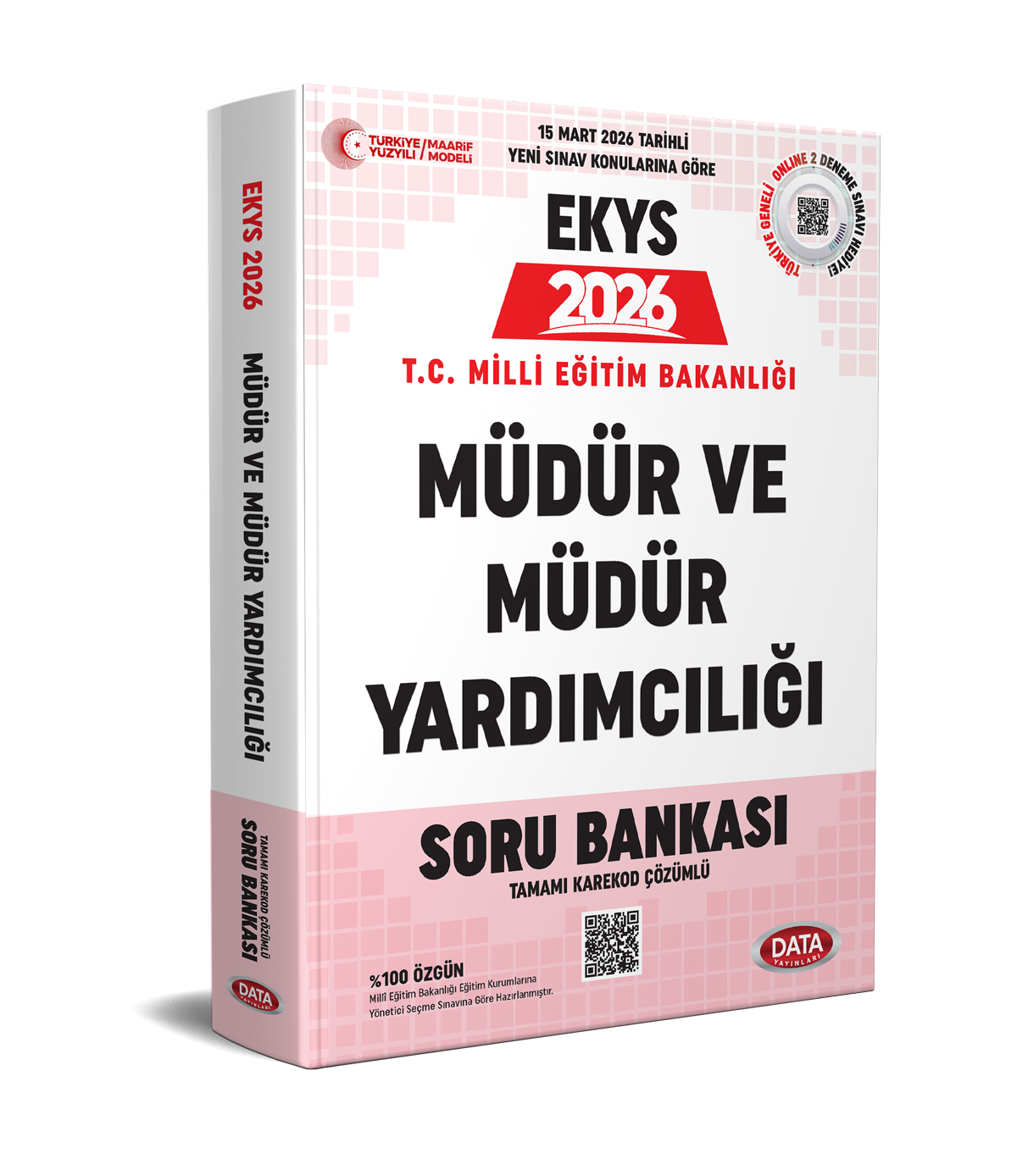 2026 MEB EKYS Müdür ve Müdür Yardımcılığı Tamamı Karekod Çözümlü Soru Bankası (Maarif Modeline Göre)