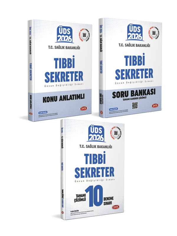 2026 Tıbbi Sekreter Üds Hazırlık Seti