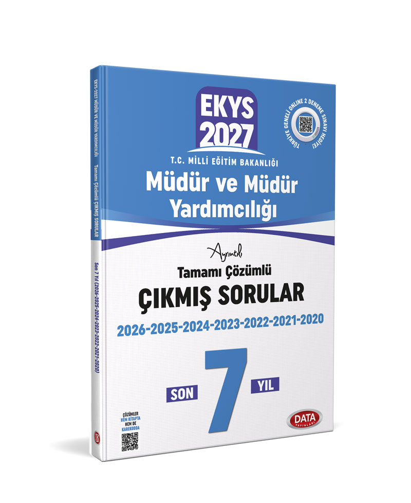 2027 MEB EKYS Müdür ve Müdür Yardımcılığı 7 Yıl Çıkmış Sorular ve Çözümleri 2027 MEB EKYS Müdür ve Müdür Yardımcılığı 7 Yıl Çıkmış Sorular ve Çözümleri