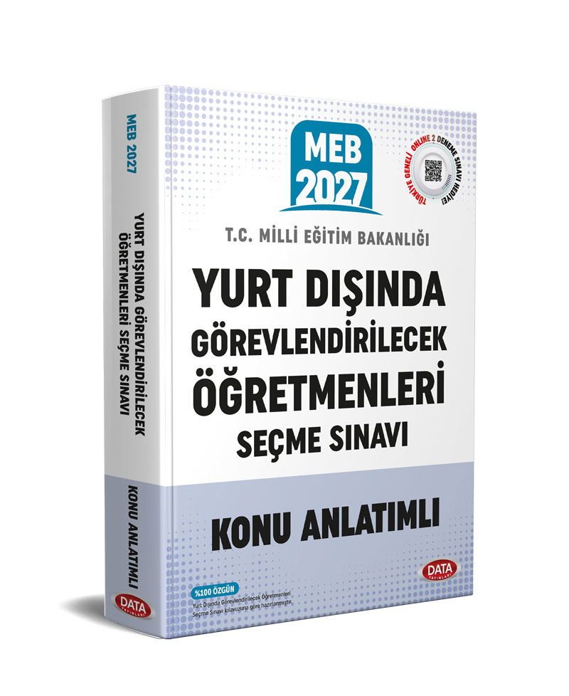 2027 MEB Yurt Dışında Görevlendirilecek Öğretmenleri Seçme Sınavı Konu Anlatımlı 2027 MEB Yurt Dışında Görevlendirilecek Öğretmenleri Seçme Sınavı Konu Anlatımlı