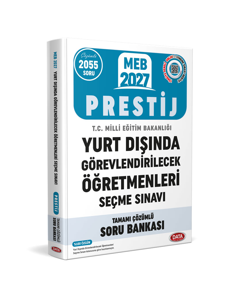 2027 Yurt Dışında Görevlendirilecek Öğretmenleri Seçme Sınavı Tamamı Çözümlü Soru Bankası 2027 Yurt Dışında Görevlendirilecek Öğretmenleri Seçme Sınavı Tamamı Çözümlü Soru Bankası