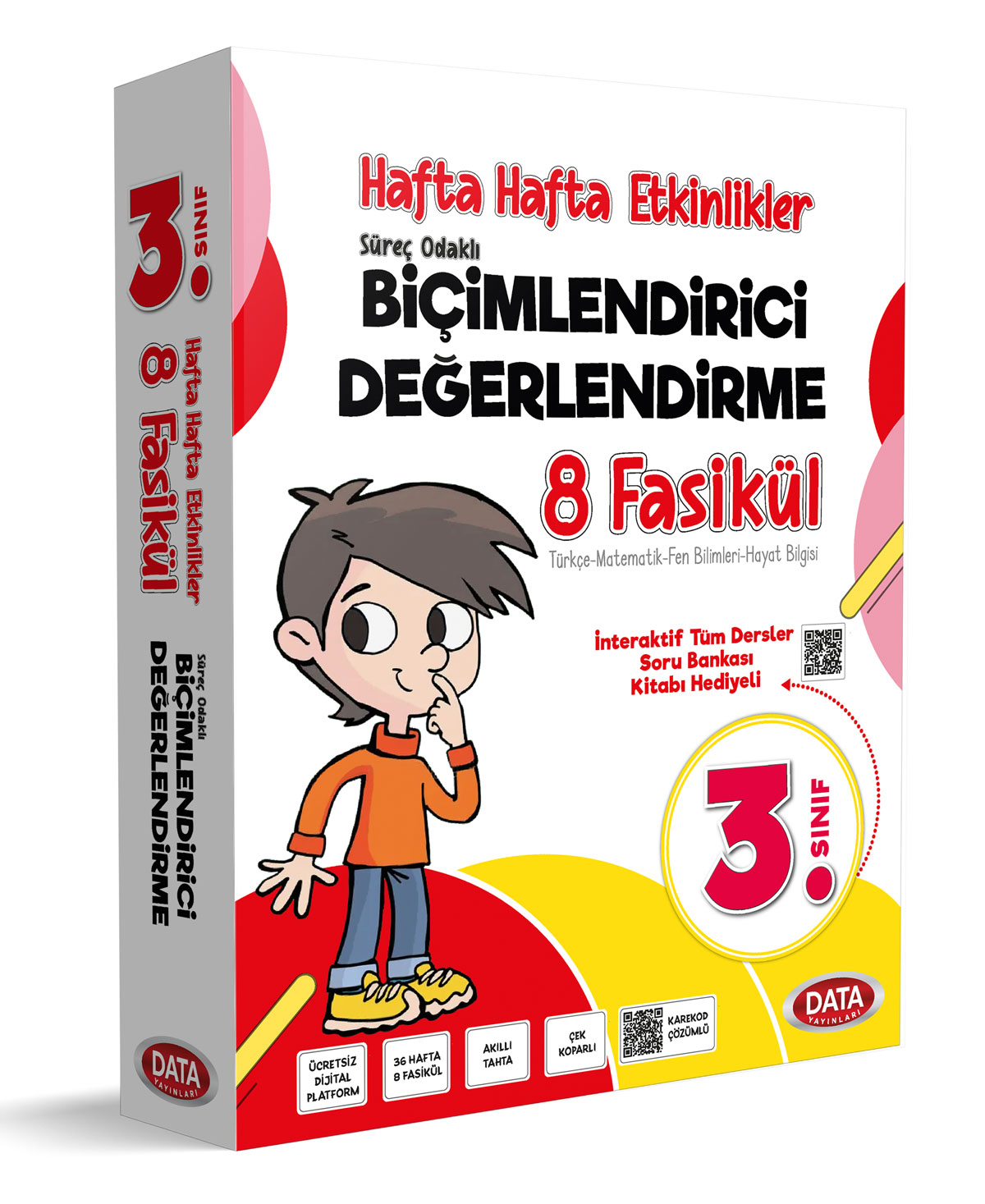 3. Sınıf Biçimlendirici Değerlendirme Hafta Hafta Etkinlikleri (8 Fasikül)