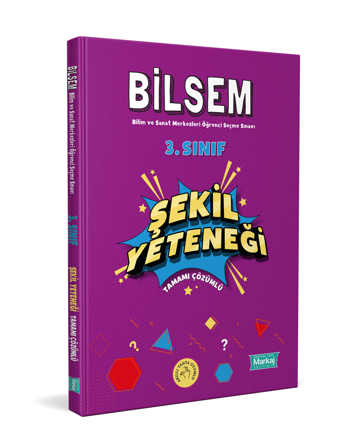 3. Sınıf Bilsem Hazırlık Şekil Yeteneği Tamamı Çözümlü - Markaj Yayınları 3. Sınıf Bilsem Hazırlık Şekil Yeteneği Tamamı Çözümlü - Markaj Yayınları