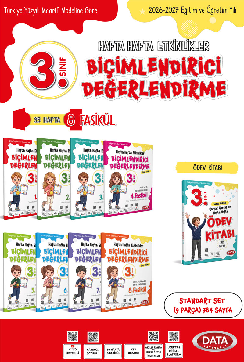 3. Sınıf Hafta Hafta Etkinlikler Set (STR) 3. Sınıf Hafta Hafta Etkinlikler Set (STR)