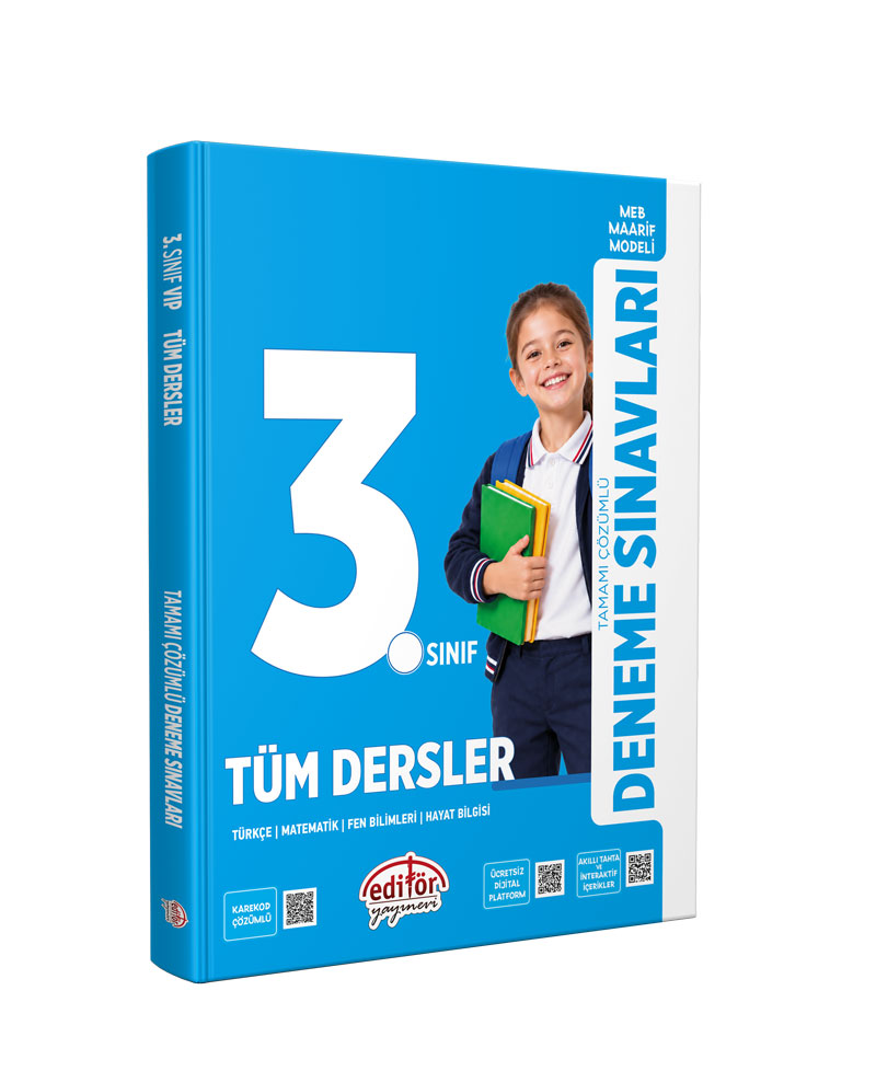 3. Sınıf Tüm Dersler Tamamı Çözümlü Deneme Sınavları 3. Sınıf Tüm Dersler Tamamı Çözümlü Deneme Sınavları