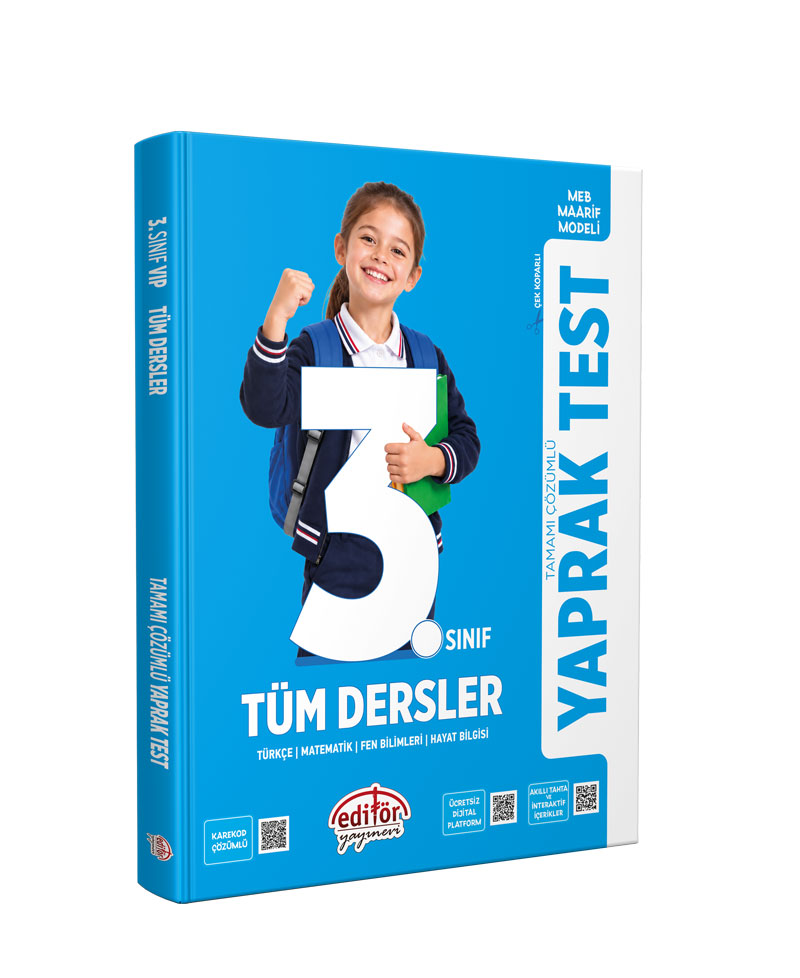 3. Sınıf Tüm Dersler Tamamı Çözümlü Yaprak Test 3. Sınıf Tüm Dersler Tamamı Çözümlü Yaprak Test