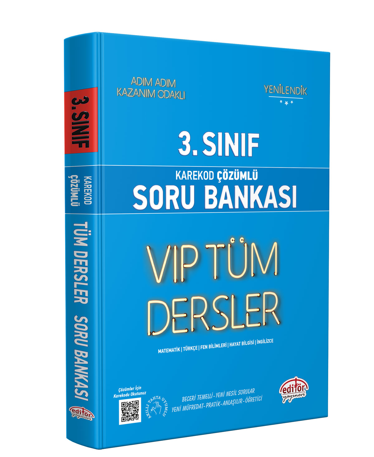 3. Sınıf VIP Tüm Dersler Soru Bankası Mavi Kitap - Karekod Çözümlü 3. Sınıf VIP Tüm Dersler Soru Bankası Mavi Kitap - Karekod Çözümlü