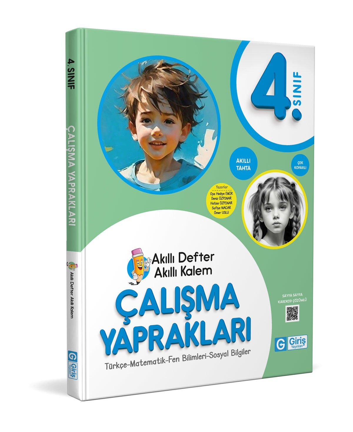 4. Sınıf Akıllı Defter Akıllı Kalem Çalışma Yaprakları