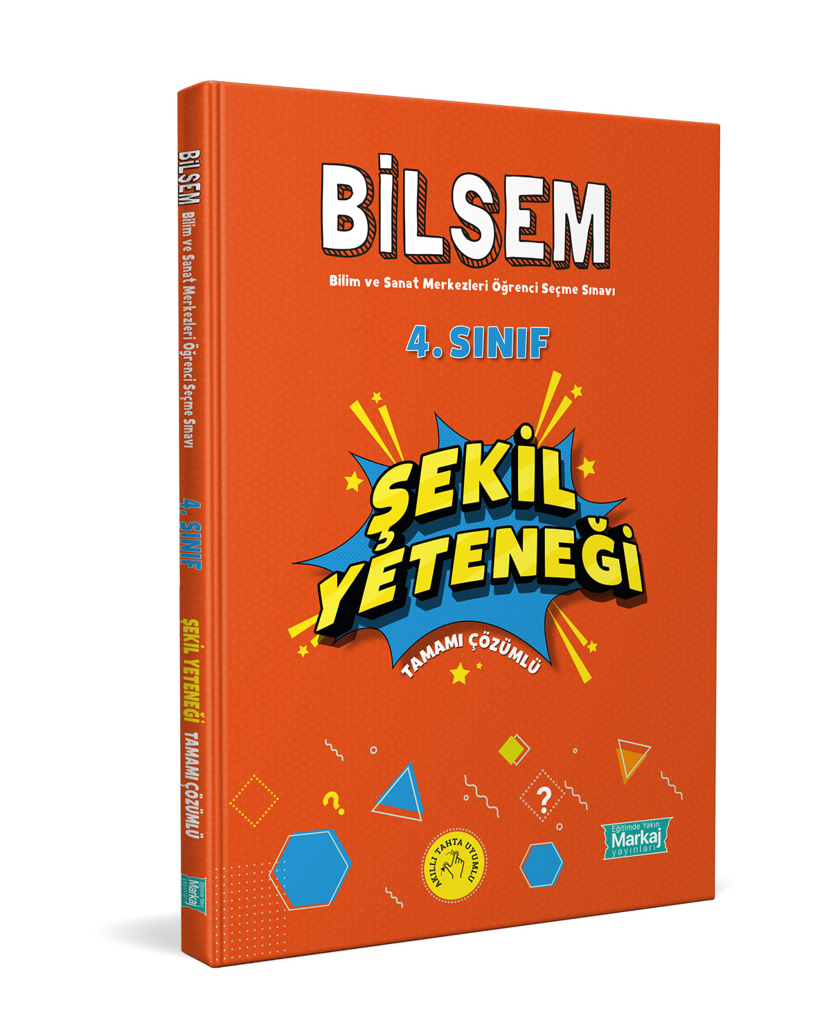 4. Sınıf Bilsem Hazırlık Şekil Yeteneği Tamamı Çözümlü - Markaj Yayınları