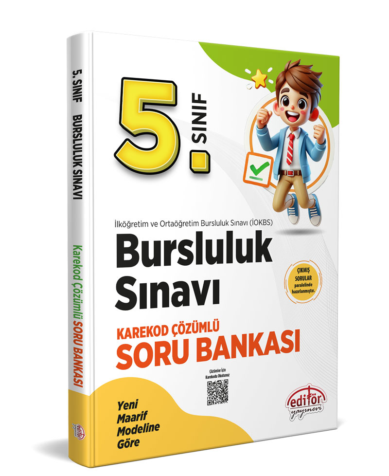 5. Sınıf Bursluluk Sınavı Soru Bankası - Karekod Çözümlü 5. Sınıf Bursluluk Sınavı Soru Bankası - Karekod Çözümlü