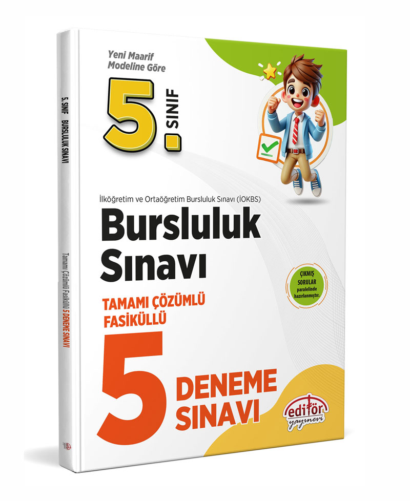 5. Sınıf Bursluluk Sınavı Tamamı Çözümlü 5 Deneme 5. Sınıf Bursluluk Sınavı Tamamı Çözümlü 5 Deneme